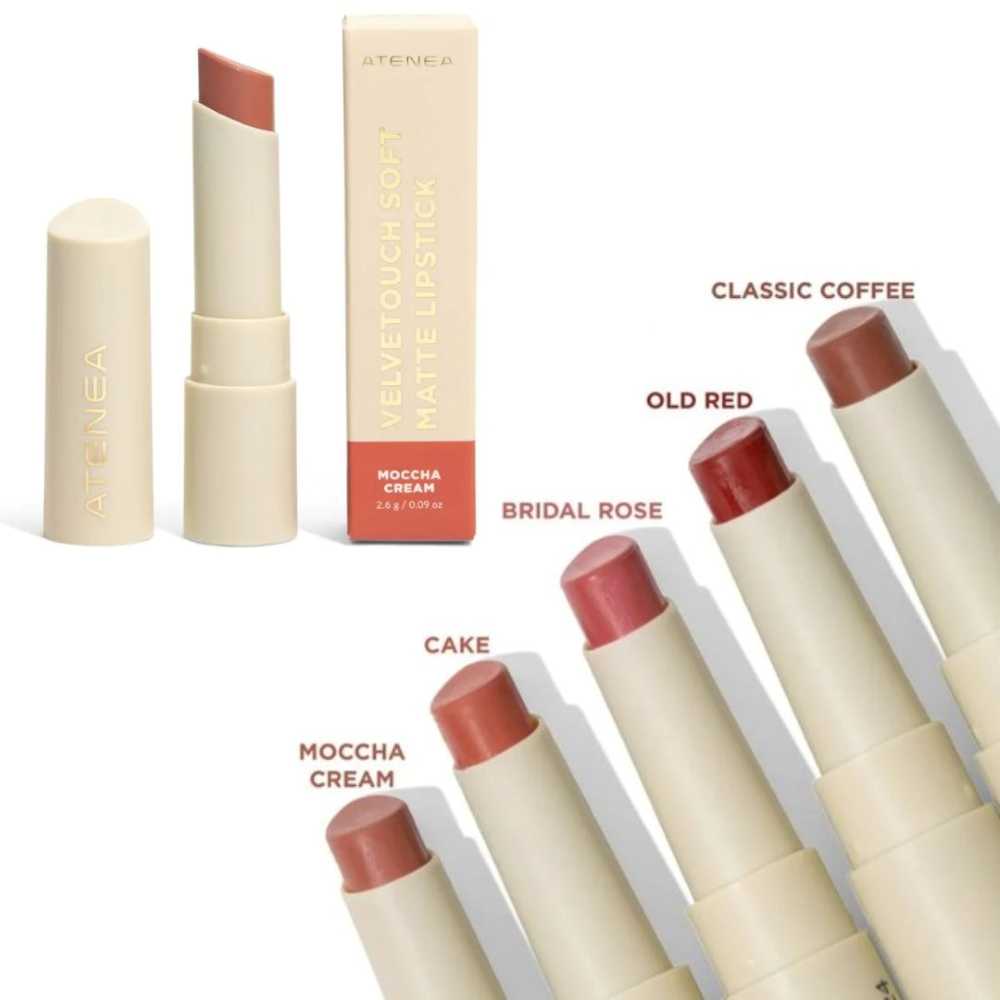 LABIAL EN BARRA MATTE VELVET 2.6G ATENEA