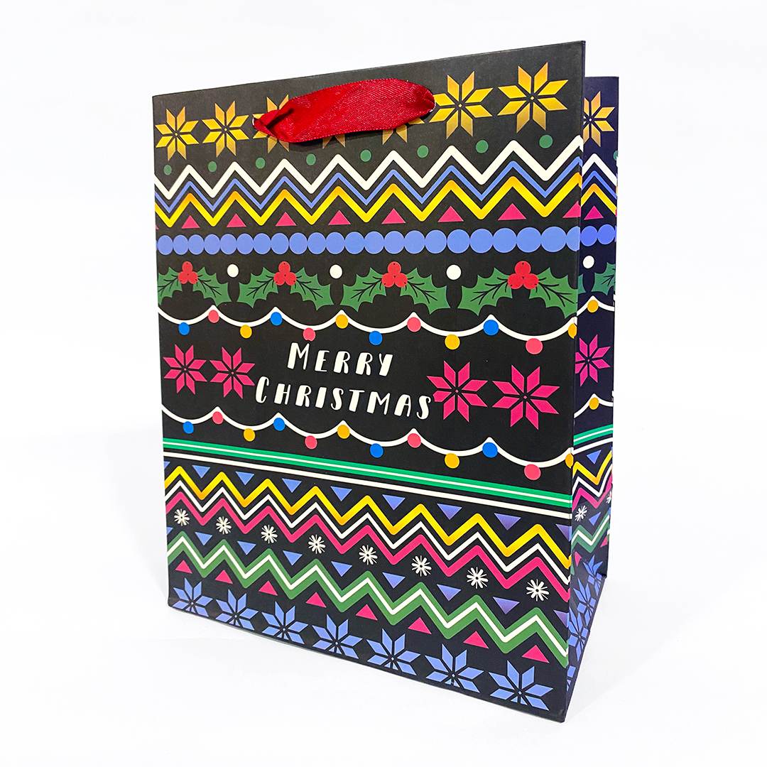 BOLSA NAVIDAD LUJO 19X24CM SURTIDA MARTINA