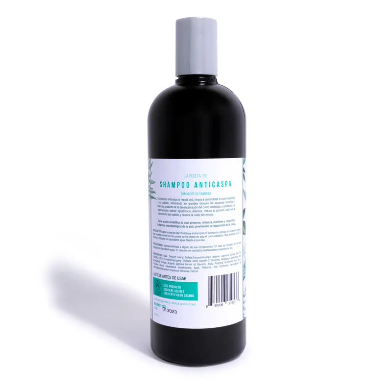 SHAMPOO ANTICASPA 500ML LA RECETA