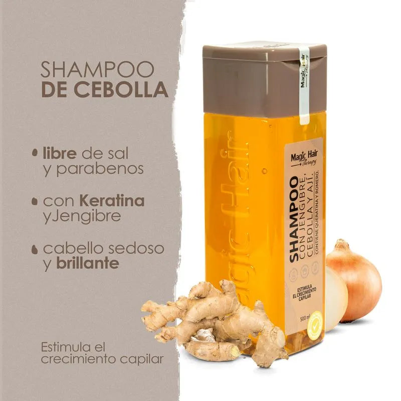 SHAMPOO CON JENGIBRE 500 ML MAGIC HAIR