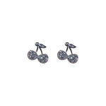 TOPO CEREZA ZIRCON 1.1CM RODIO MARTINA