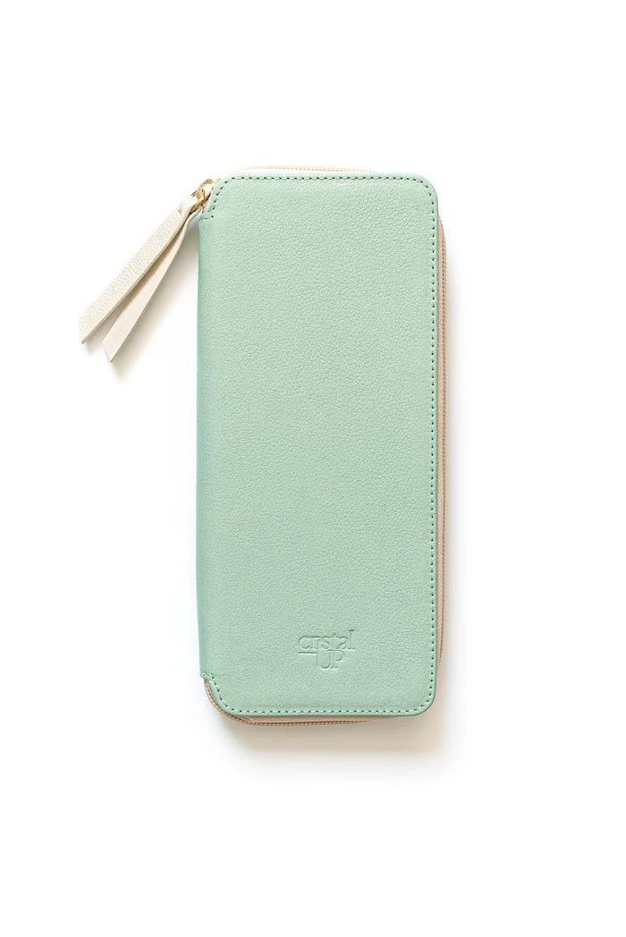 ESTUCHE DE CUERO CRISTAL UP