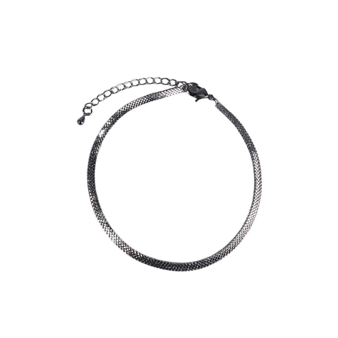 TOBILLERA LAZO 28CM RODIO MARTINA