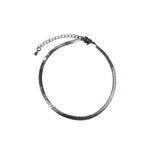 TOBILLERA LAZO 28CM RODIO MARTINA