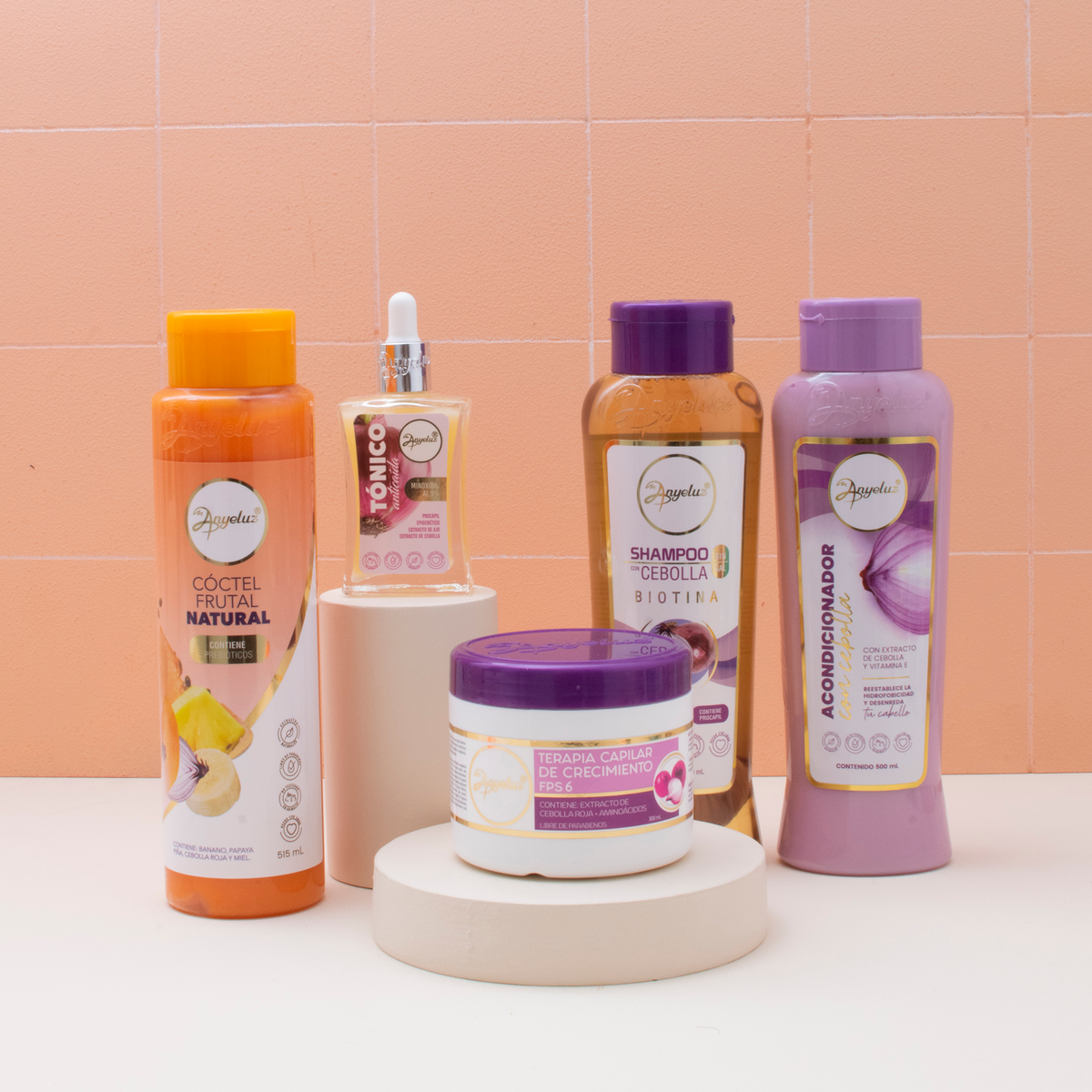 KIT CRECIMIENTO CEBOLLA+CÓCTEL DE FRUTAS X5 ANYELUZ