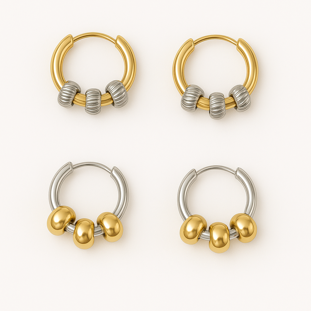 CANDONGA DIJE BALINES 1CM DORADO RODIO MARTINA