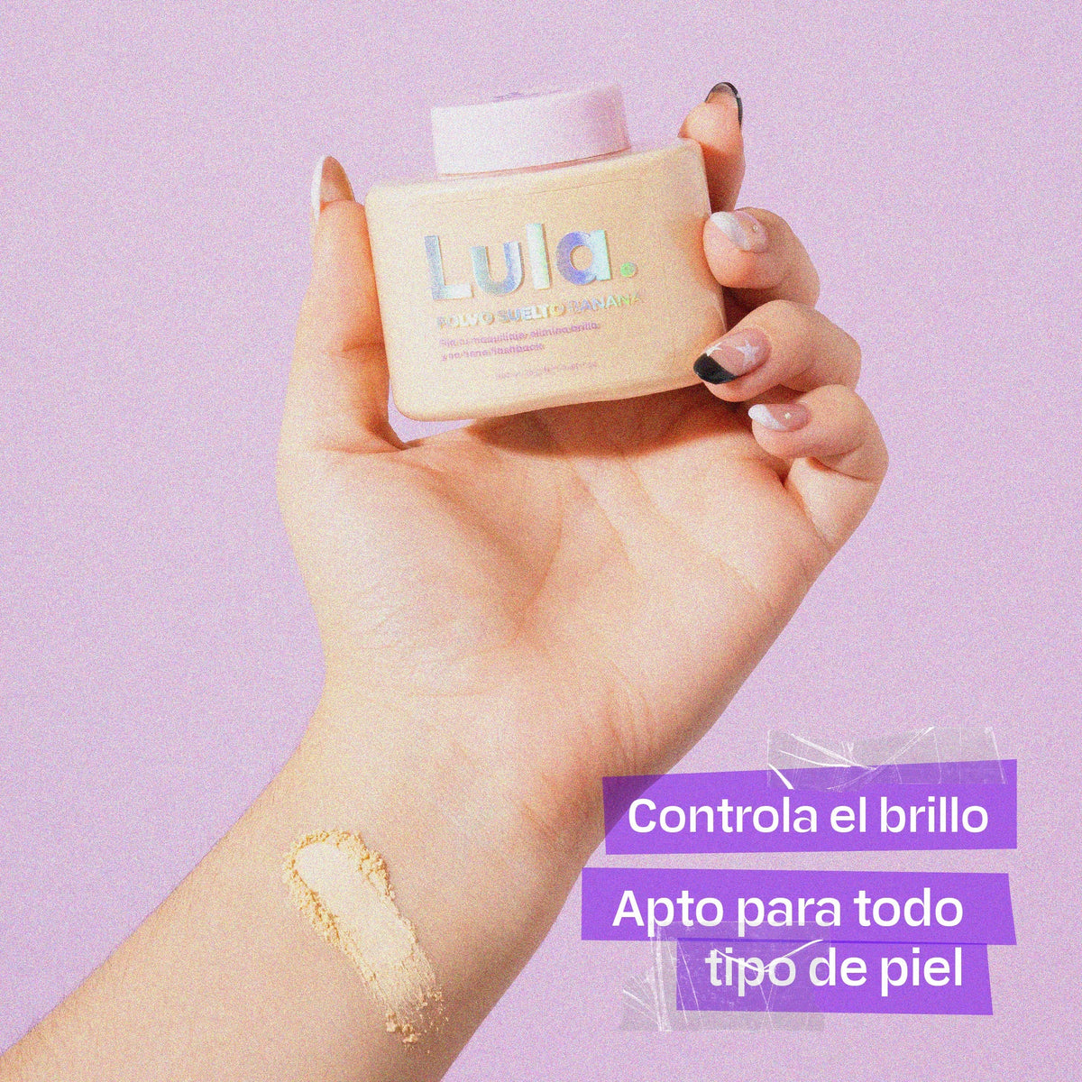POLVO SUELTO TRANSLÚCIDO BANANA 25G LULA