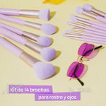 SET DE BROCHAS UVA X14 PCS LULA