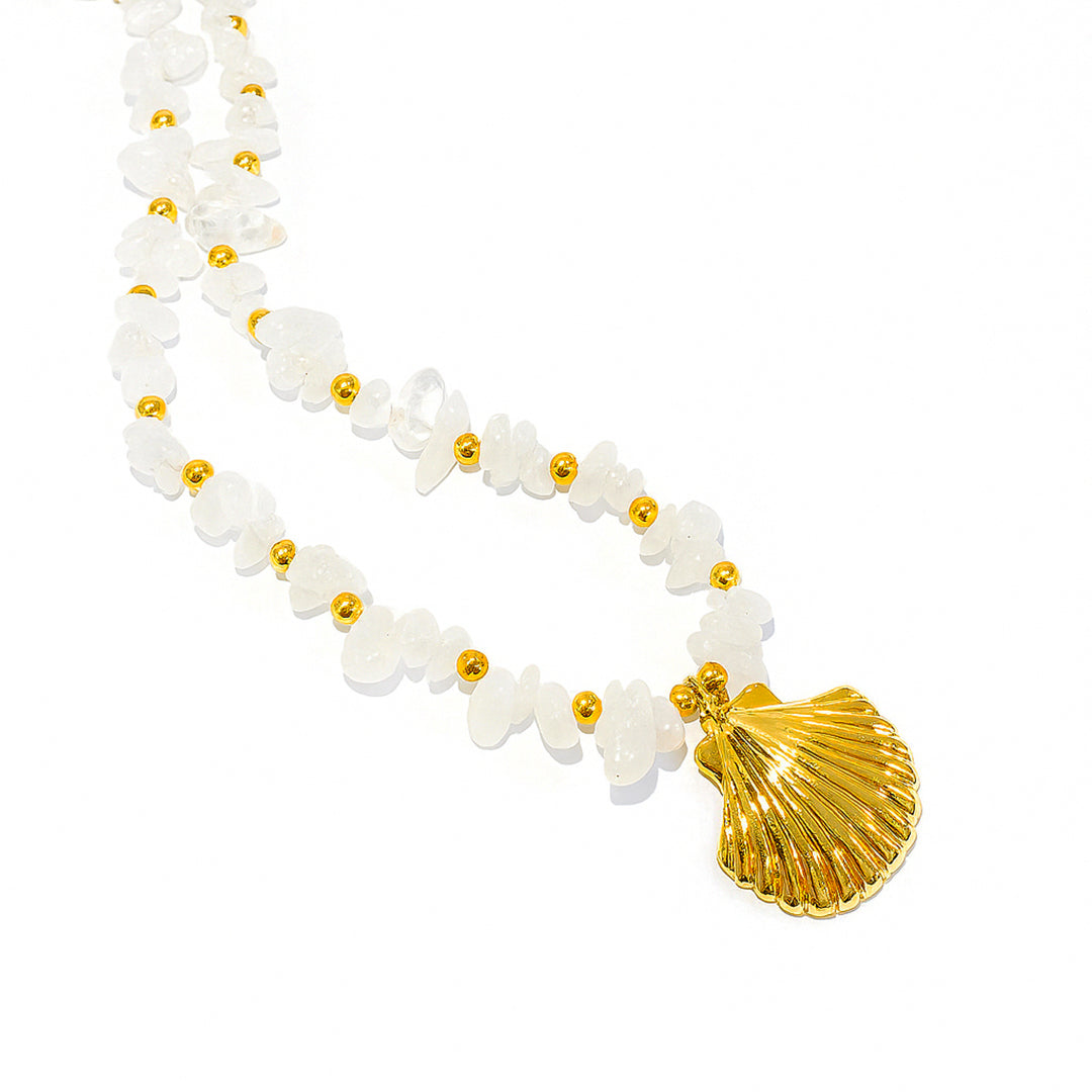 COLLAR PIEDRA MARINA 40CM MARTINA