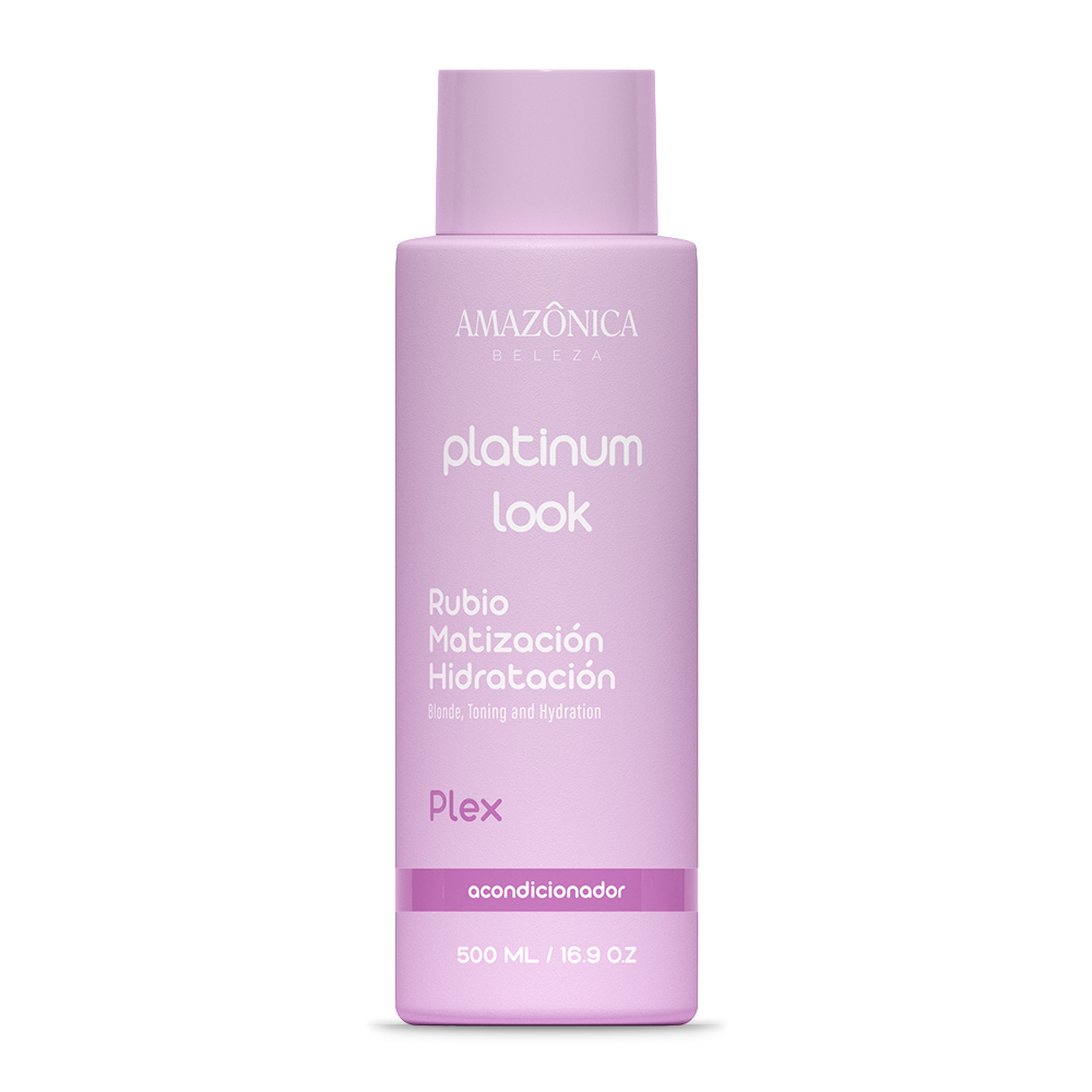 ACONDICIONADOR PLATINUM LOOK 500ML AMAZONICA