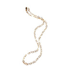 CADENA CORAZONES 40CM RODIO MARTINA