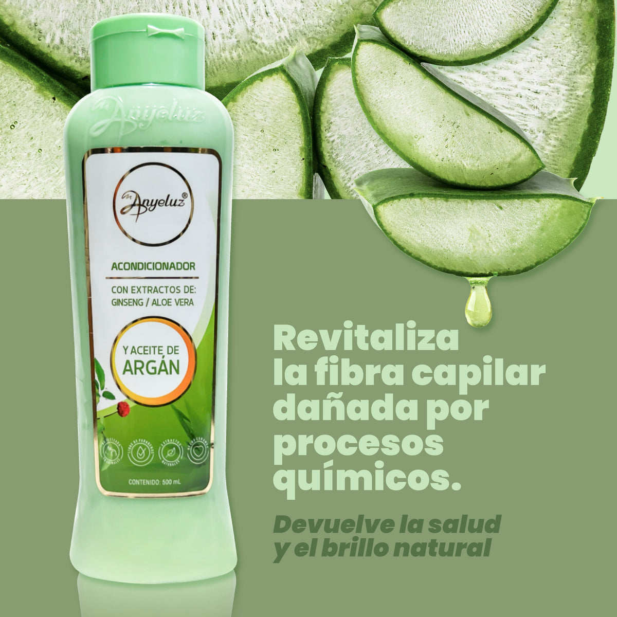 ACONDICIONADOR ARGÁN 500ML ANYELUZ