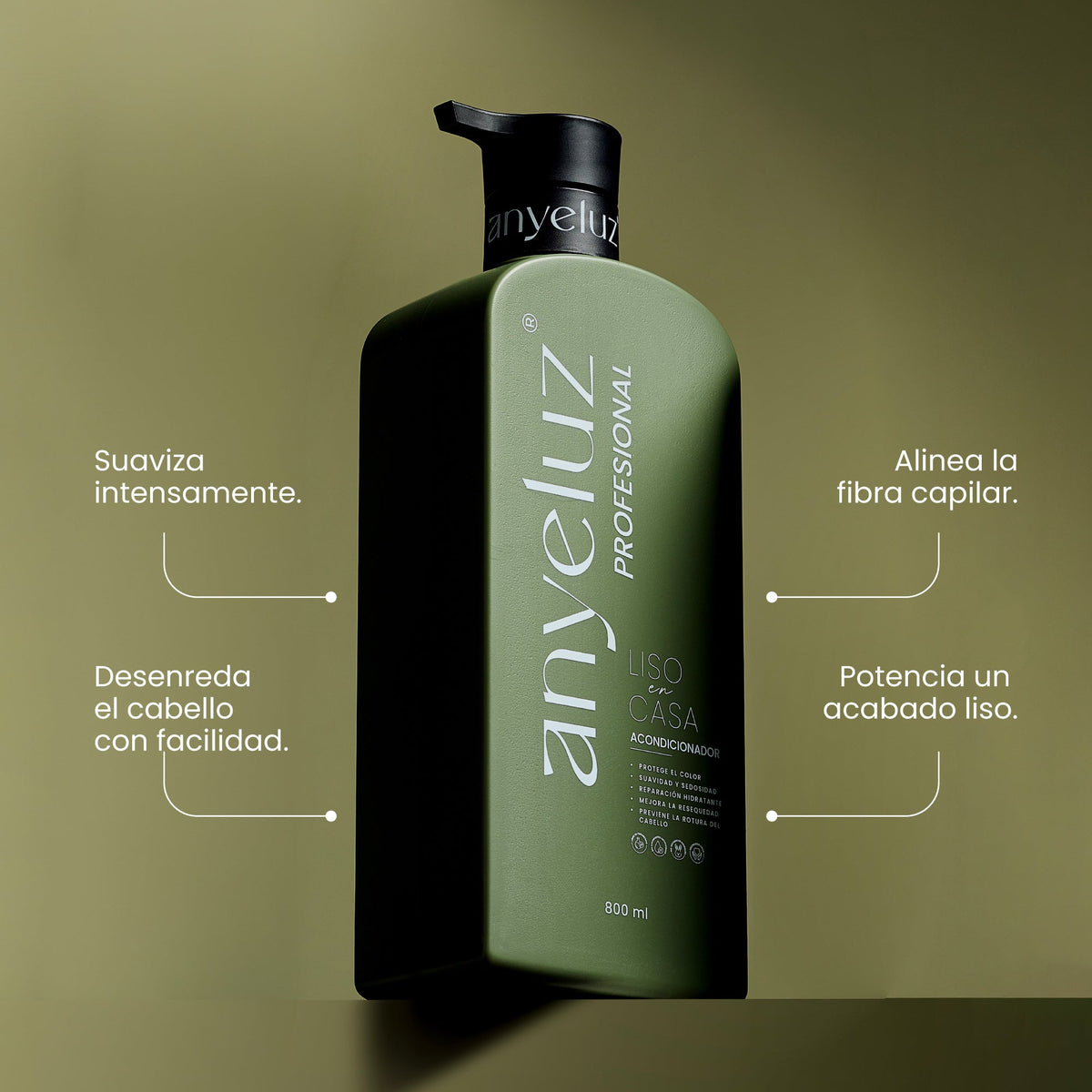 ACONDICIONADOR LINEA PROFESIONAL 800ML ANYELUZ