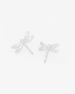 ARETES LIBELULA PLATA AVEMARÍA