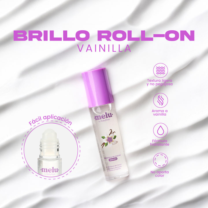 BRILLO LABIAL ROLL-ON VAINILLA 6GR MELU