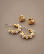 SET X2 ARETES CANDONGA PERLA AVEMARIA