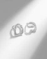 SET X 2 ANILLOS SILUETA AMORFA AVEMARIA