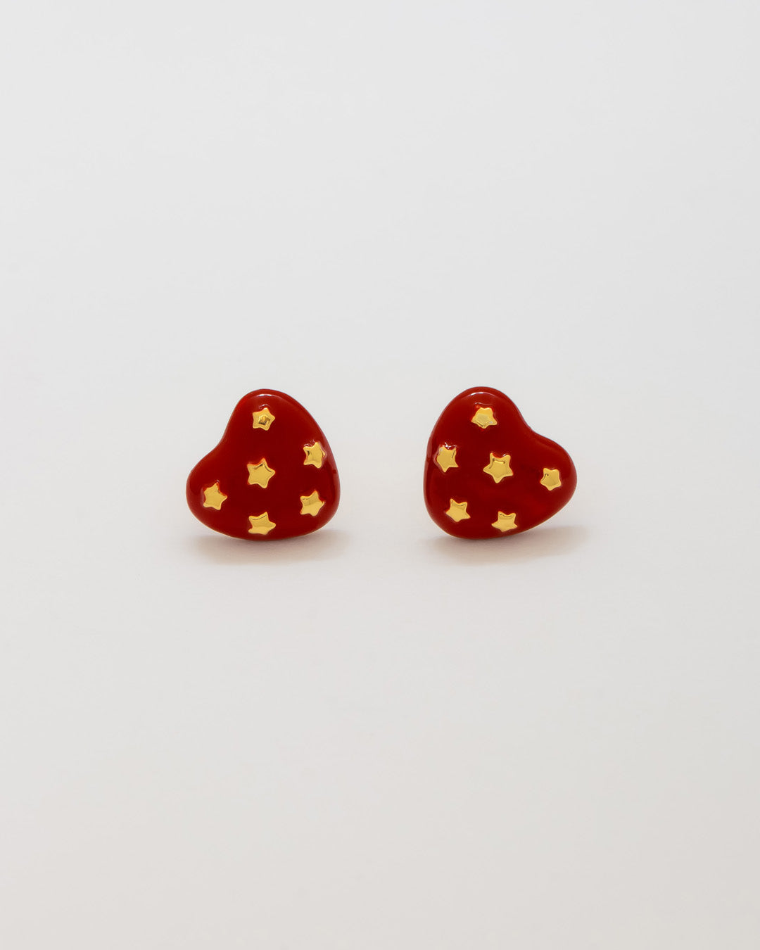 ARETES CORAZÓN MINI ESTRELLAS AVEMARIA