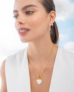COLLAR BROCHE CORAZÓN ESTRELLA AVEMARÍA