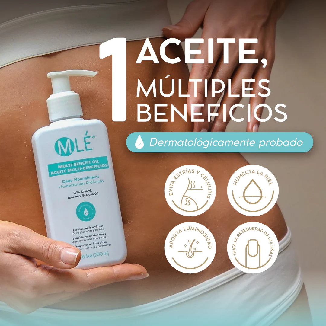 ACEITE DE ALMENDRAS MULTIBENEFICIOS 200ML MALÉ