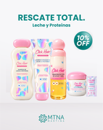 KIT CAPILAR RESCATE TOTAL LECHE Y PROTEÌNAS CLICK HACIR