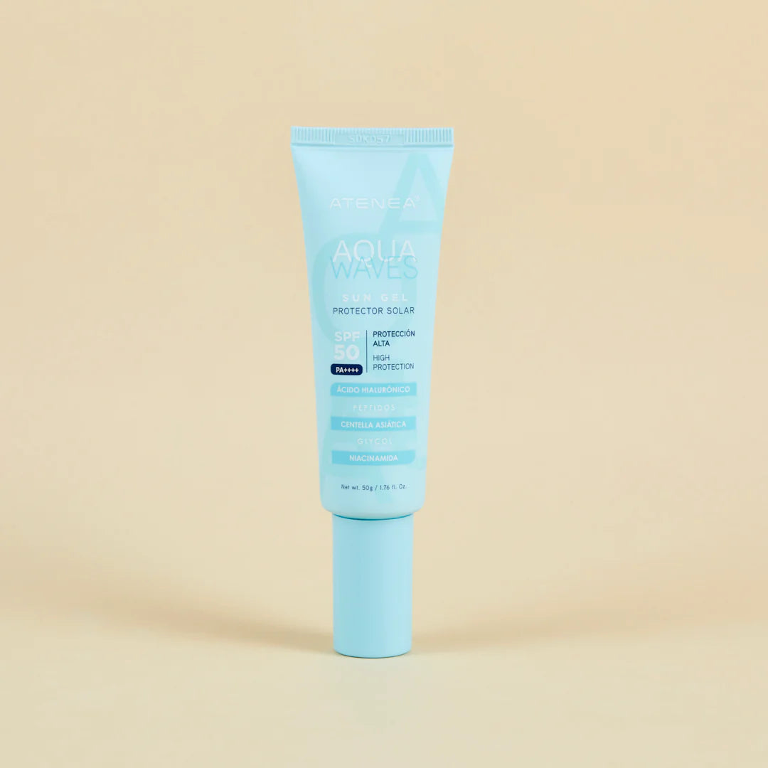 BLOQUEADOR SOLAR AQUA WAVE 50G SPF50 ATENEA