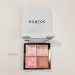 PALETA LIGHT SET ILUMINADOR Y BRONZER 24G MONTOC