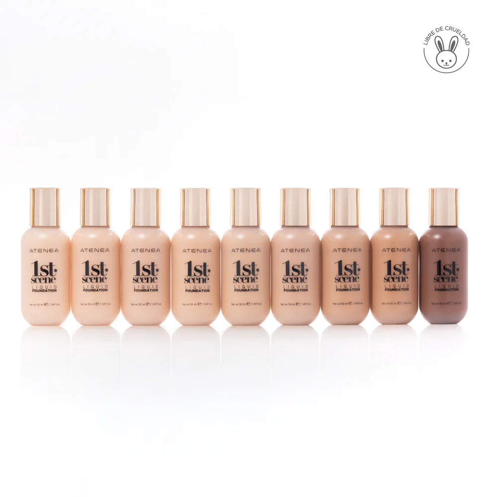 BASE LÍQUIDA FOUNDATION 1ST SCENE 50ML ATENEA