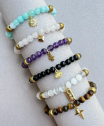 PULSERA BEADS CUARZOS WISH