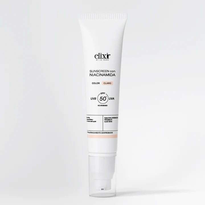 SUNSCREEN SPF 50 CON COLOR 60ML ELIXIR