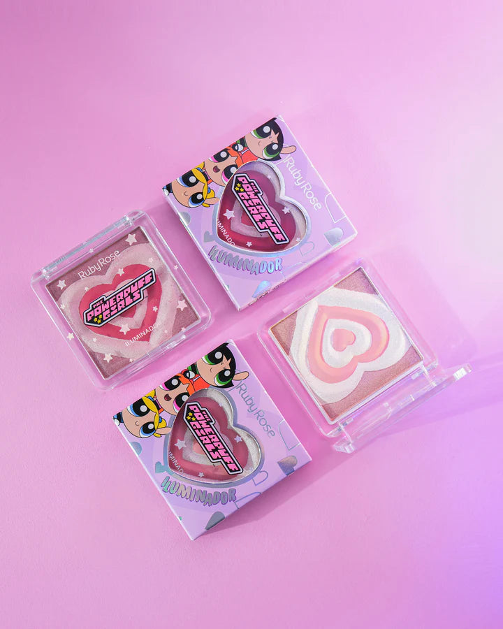ILUMINADOR CORAZÓN CHICAS SUPER PODEROSAS 5.5G RUBY ROSE