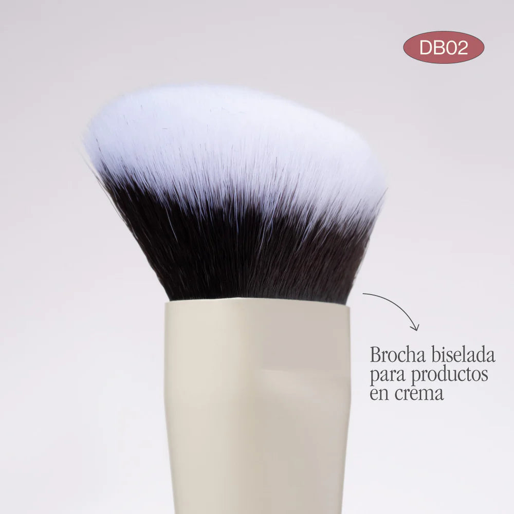 DUO GLAM BROCHA PARA BASE Y CREMA DB02 ATENEA