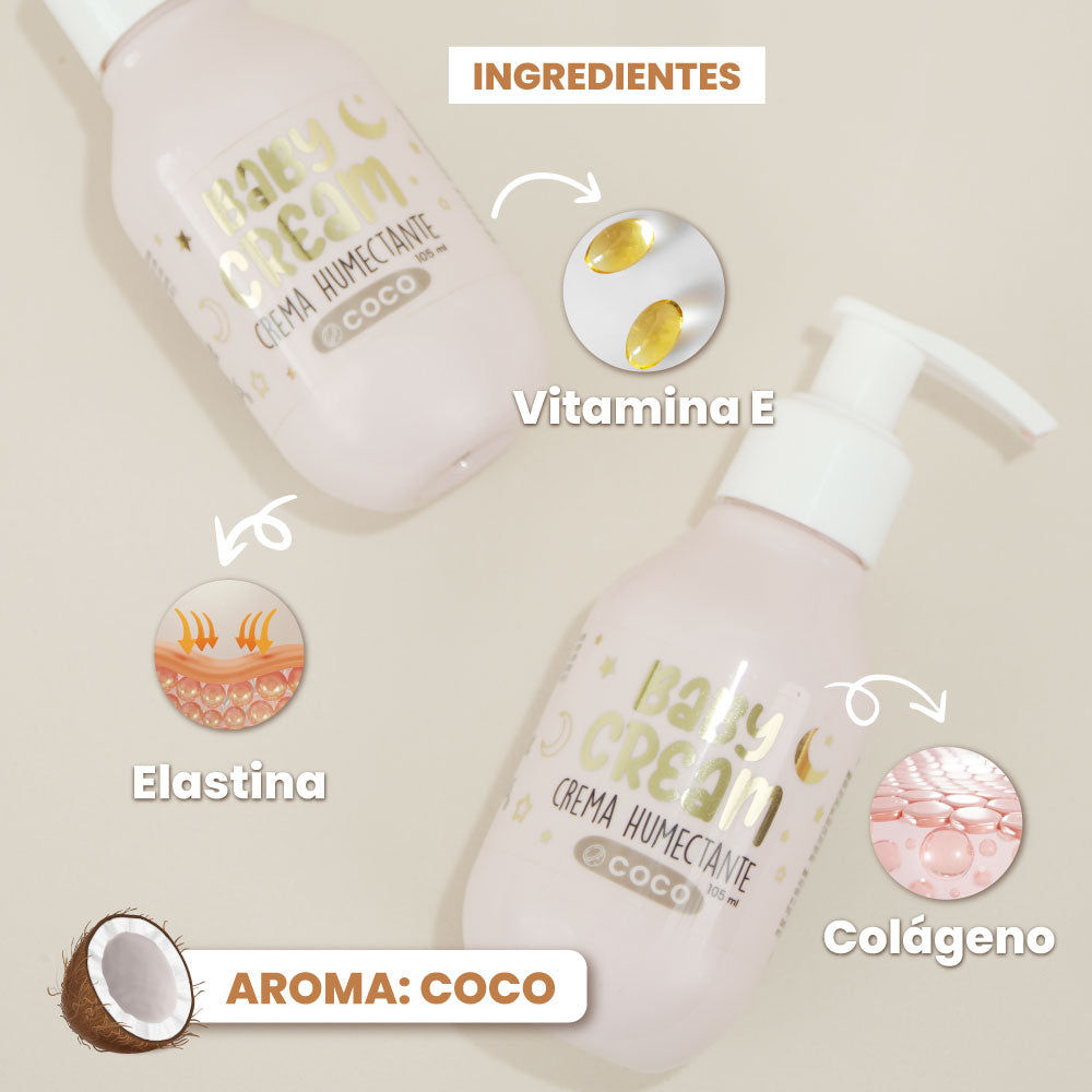 BABY CREAM COCO 105ML LLUVIA DE ESTRELLAS
