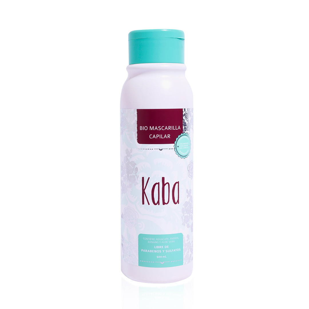 BIO MASCARILLA CAPILAR NUTRE Y FORTALECE 500ML KABA