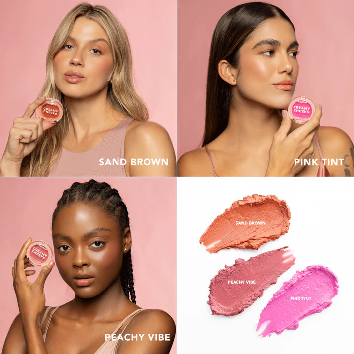RUBOR COMPACTO CREAMY CHEEKS 5.5G RUBY ROSE