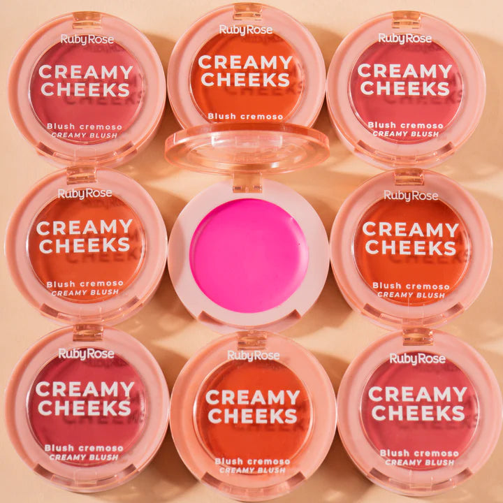 RUBOR COMPACTO CREAMY CHEEKS 5.5G RUBY ROSE