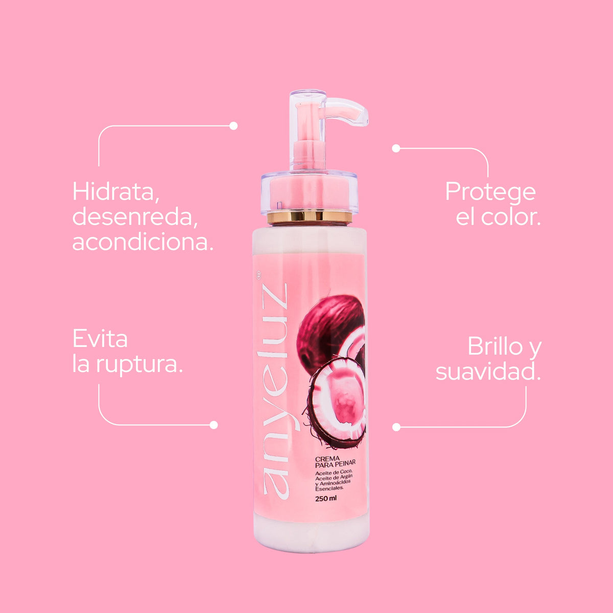 CREMA PARA PEINAR 250ML ANYELUZ