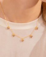 CADENA MULTI CORAZONES AVEMARIA
