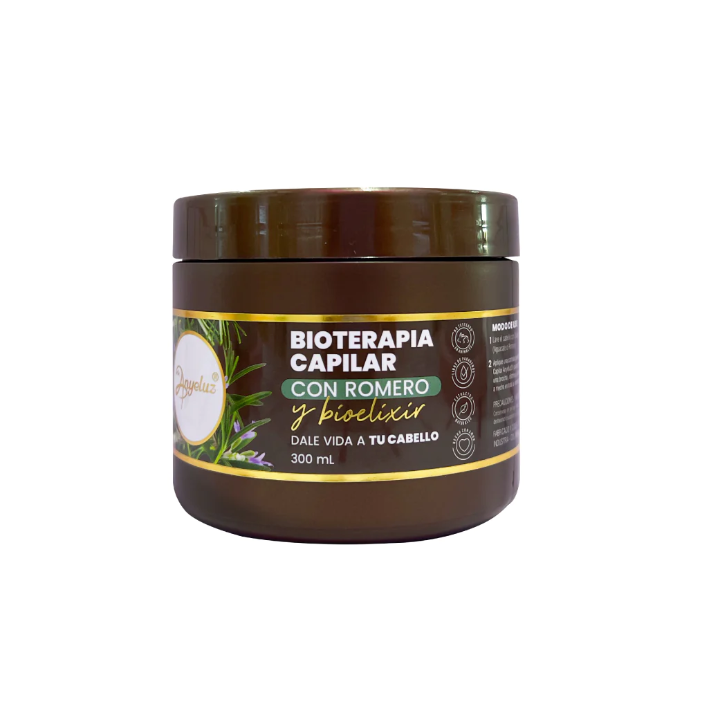 BIOTERAPIA CAPILAR CON ROMERO Y BIOELIXIR ANYELUZ