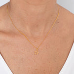 COLLAR CADENA ORO ESTRELLA AMIGAS BAÑO DE ORO WISH