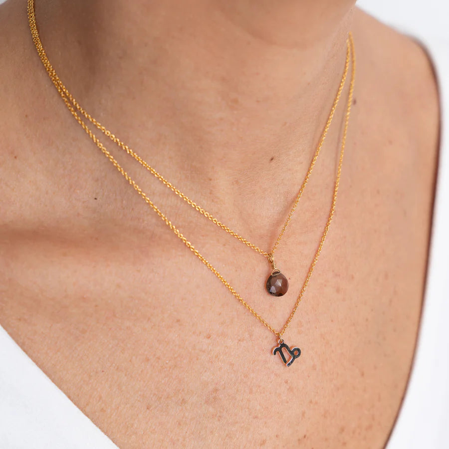 COLLAR PIEDRA+SIGNO ZODIACAL WISH