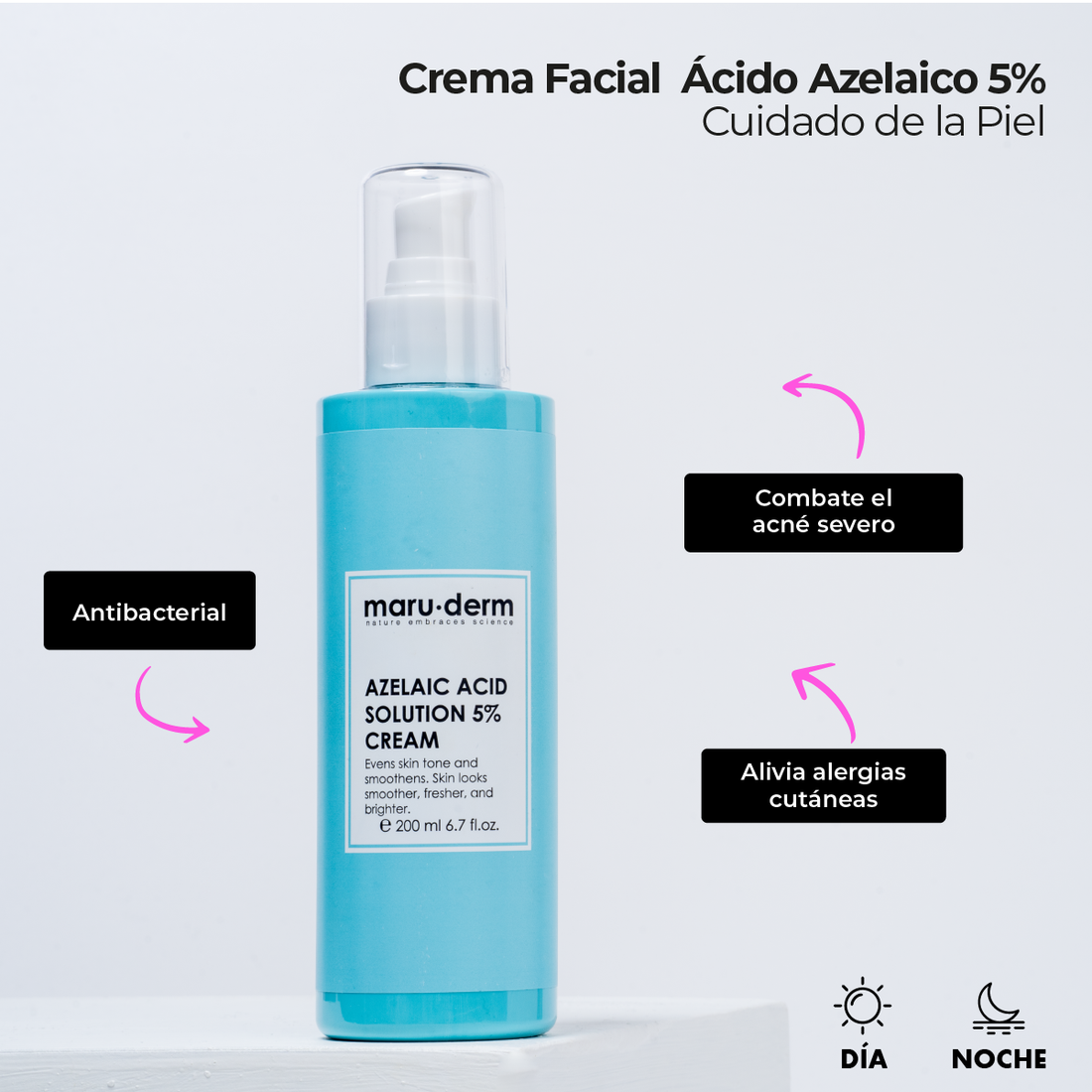 CREMA ACIDO AZELAICO 5% 200ML MARUDERM