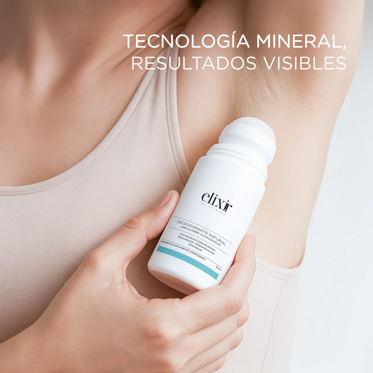 DESODORANTE NATURAL UNISEX 60ML ELIXIR BY LA MAGA