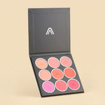 PALETA DE RUBORES 9 TONOS BLUSHED CHEECKS ATENEA