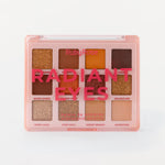 PALETA SOMBRAS RADIANT EYES 12 TONOS 15.7G RUBY ROSE
