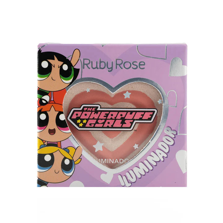 ILUMINADOR CORAZÓN CHICAS SUPER PODEROSAS 5.5G RUBY ROSE
