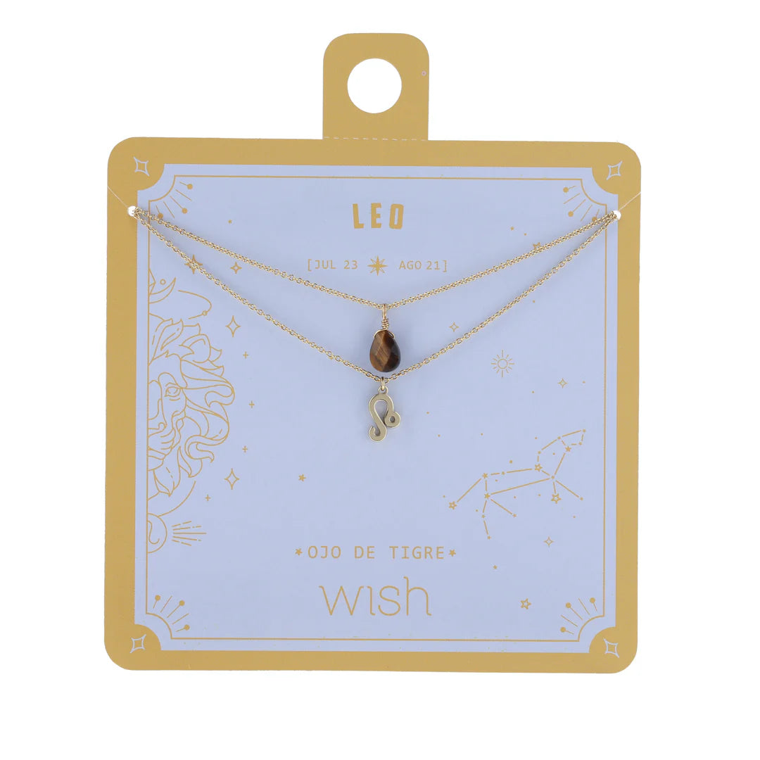 COLLAR PIEDRA+SIGNO ZODIACAL WISH