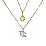 COLLAR PIEDRA+SIGNO ZODIACAL WISH