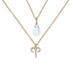 COLLAR PIEDRA+SIGNO ZODIACAL WISH