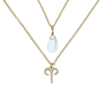 COLLAR PIEDRA+SIGNO ZODIACAL WISH